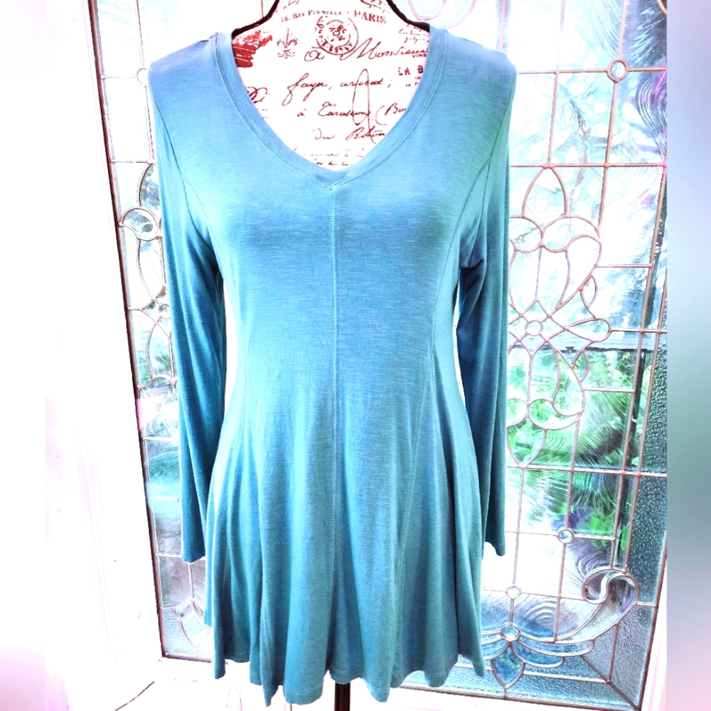 Soft Surroundings Aqua Tunic S